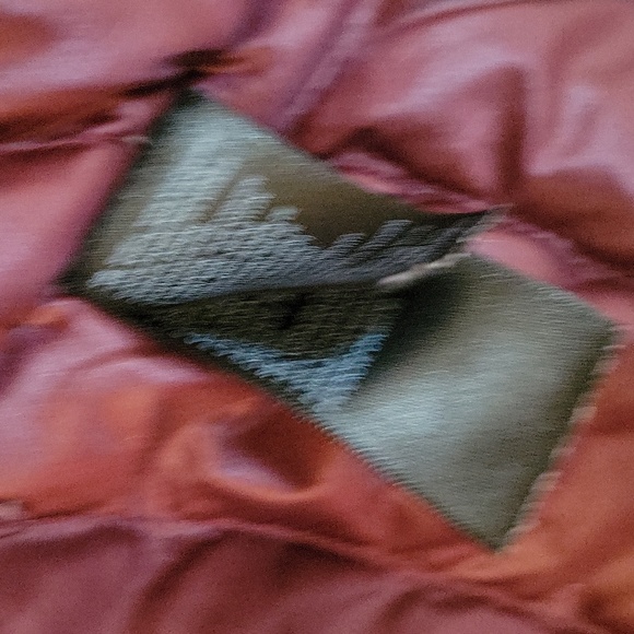 THE NORTH FACE Womens Puffer Small Burgundy - Picture 6 of 7